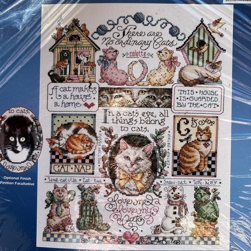 Janlynn “Cats Cats Cats” Counted Cross Stitch Kit Kitty #023-0240 Sandy Orton - Picture 4 of 5