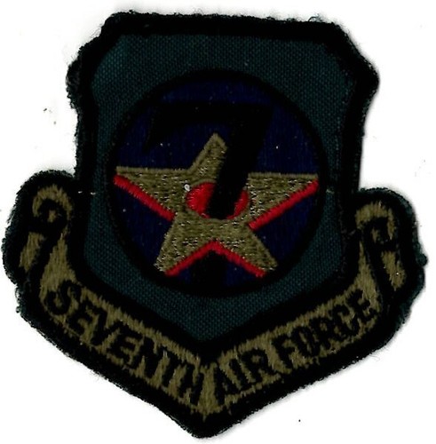 USAF 7th AIR FORCE MILITARY PATCH