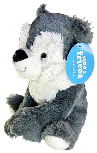 Husky Stuffed Animal Plush 10 inches from Send a Friend - Picture 2 of 12