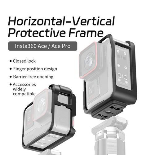 For Insta360 Ace/Ace Pro Camera ABS Plastic Housing Frame Case Protector Cover - Picture 9 of 18