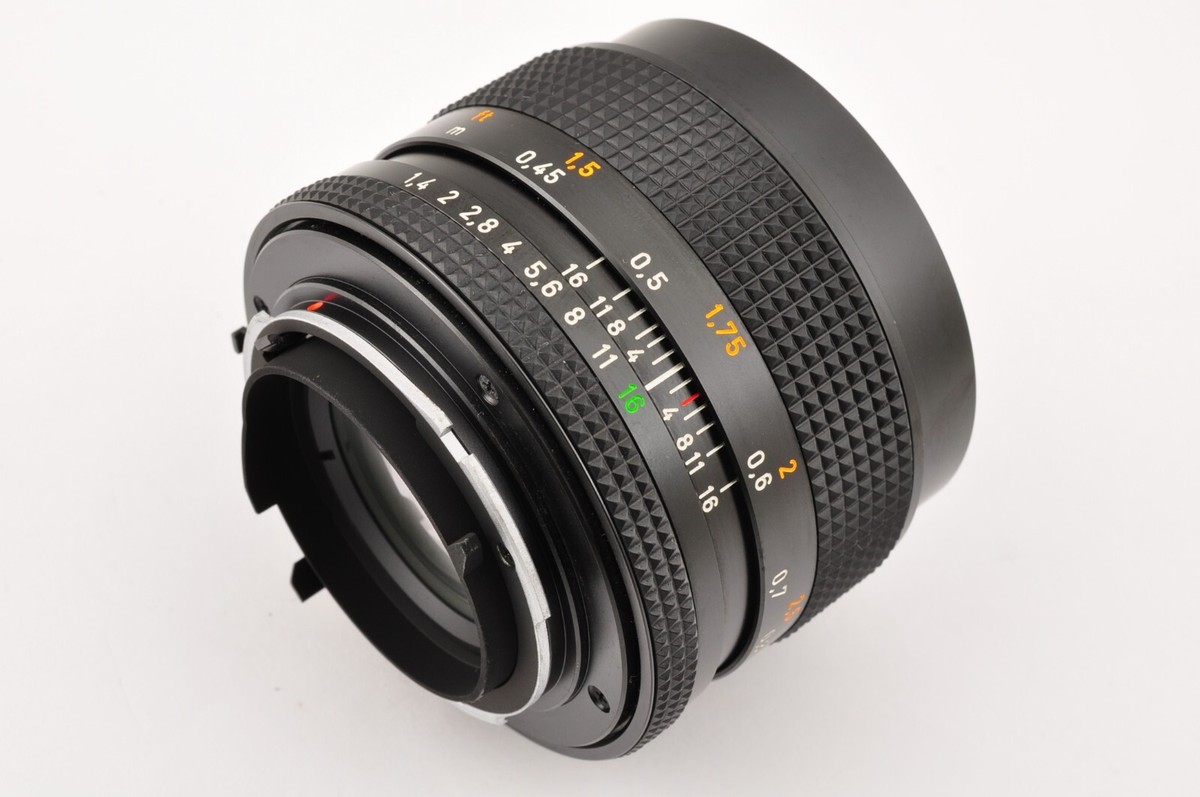 MINT Contax Carl Zeiss Planar T* 50mm f/1.4 MMJ Lens CY