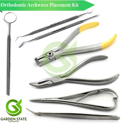 Orthodontic Archwires Placement Tools Set Dental Assistant Students Kit - Picture 1 of 8