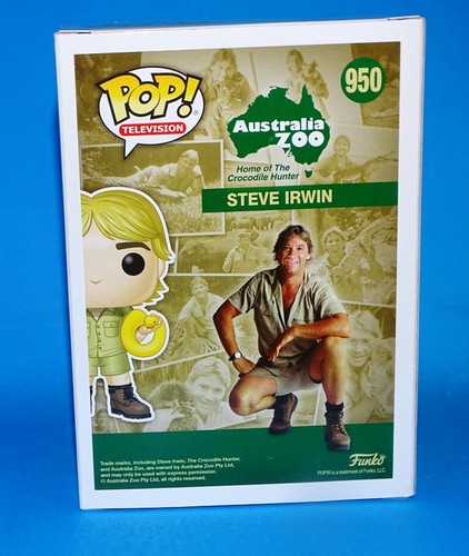 Funko Pop! Steve Irwin (with Snake) #950 Australia Zoo +prot exclusive - Bild 3 von 6