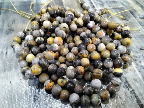 Jaspe de abejorro natural, 6 mm, aprox 68 piezas, correo gratuito. Vendedor de oz - Imagen 2 de 3