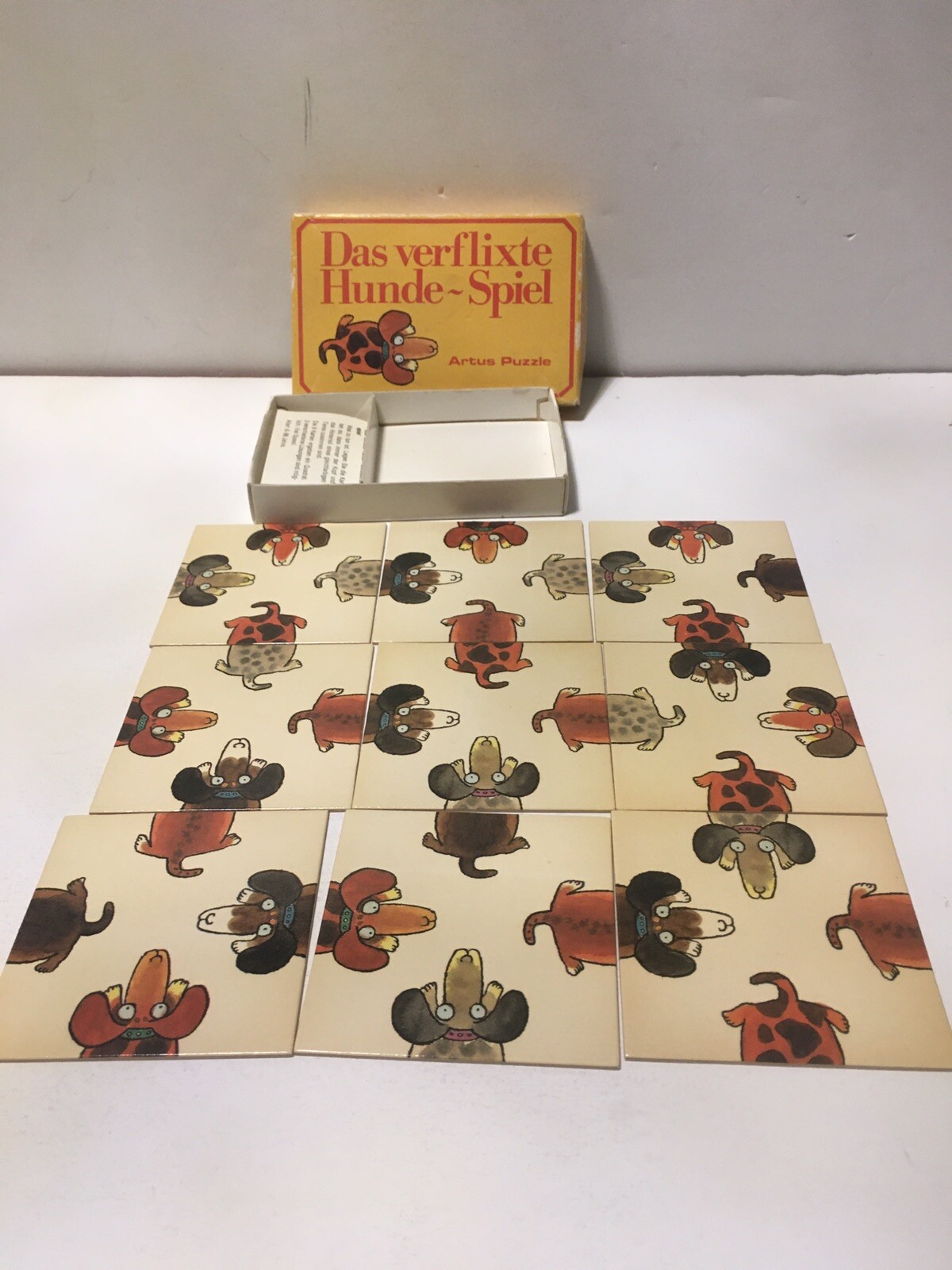 Das verflixte Hunde-Spiel The Twisted Dog Game Complete Artus Puzzle | eBay