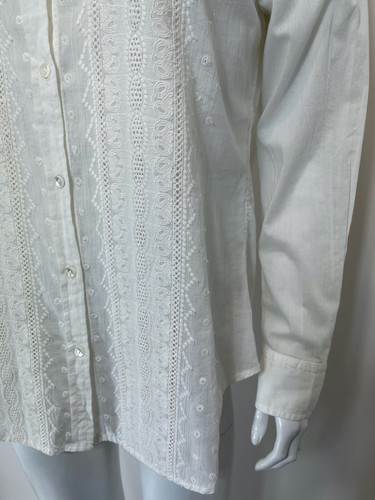 NWOT NIli Lotan Harmonia Shirt in Ivory Size S - Picture 4 of 9