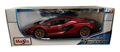 Maisto 1:18 Scale Lamborghini Sián FKP 37 Diecast Car Special Edition Brand New  - Picture 1 of 2