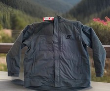 Snap On Kenosha Heavy Weight Softshell Jacket Iron Gate Jacket Coat Size 2XL