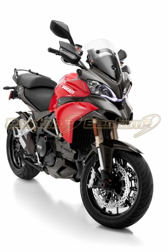 2010-2021 Ducati Multistrada 1200 /S Carbon Fiber Front Fender Mud Guard Hugger - Picture 3 of 7