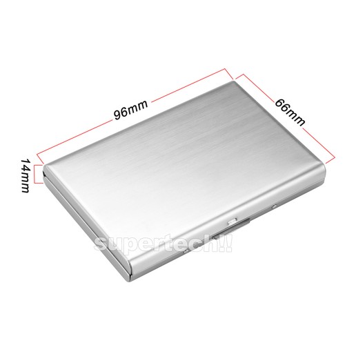 RFID Blocking Stainless Slim Wallet ID Credit Card Holder Case Protector Purse - Picture 5 of 5