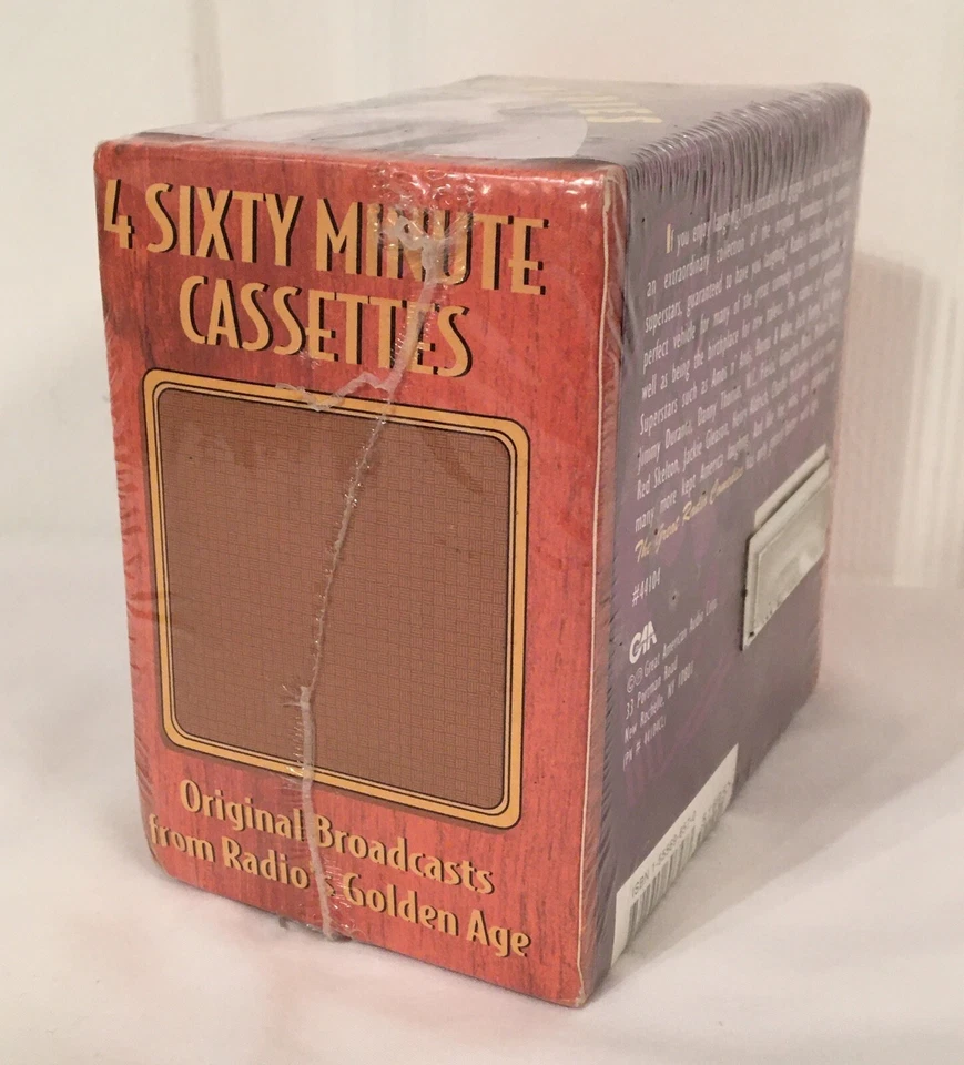 The Great Radio Comedies 4 Audio Cassette Tapes Original Broadcasts - New Sealed - Image 3 of 4