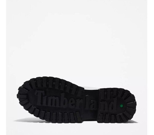 Timberland Sky Platform stivali grossi stringati bianco marrone 9,5 e 8 punta tonda donna - Foto 8 di 36