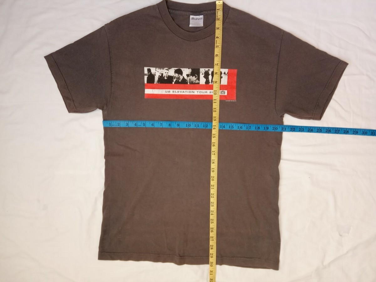 00s U2 ELEVATION TOUR 2001 Tシャツ VINTAGE U2 ELEVATION TOUR 2001 TEE SHIRT SIZE LARGE MADE IN