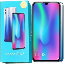 BNIB Honor 10 Lite 4G/LTE Sky Blue 64GB + 3GB Dual-SIM Factory Unlocked GSM