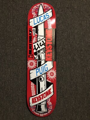 Cliché Skateboards Lucas Puig Keystone Construction Carbon Fiber