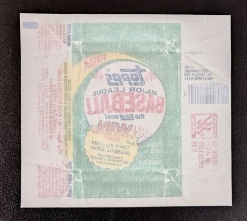 1984 Topps Baseball Cards Wax Pack Wrapper - Picture 2 of 4