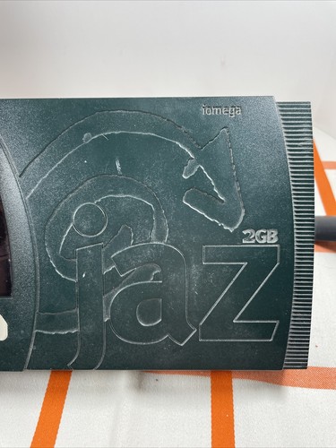 Vintage Iomega Jaz V2000S Portable Ultra SCSI Drive 2GB As Is - Afbeelding 2 van 7