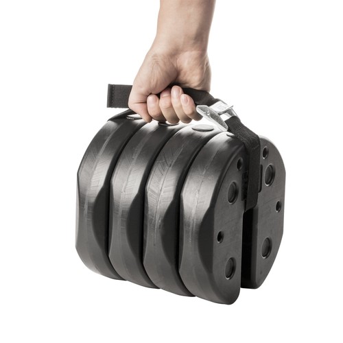 Portable Canopy Weights for Securing Canopies Tents and Umbrellas Outside Events