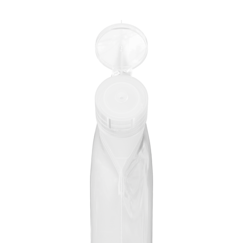 Transparent Clear Refillable Empty Makeup Squeeze Pouch Flip Cap for Beauty Skin - Picture 3 of 8