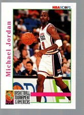 1992-93 Hoops #341 Michael Jordan USA 