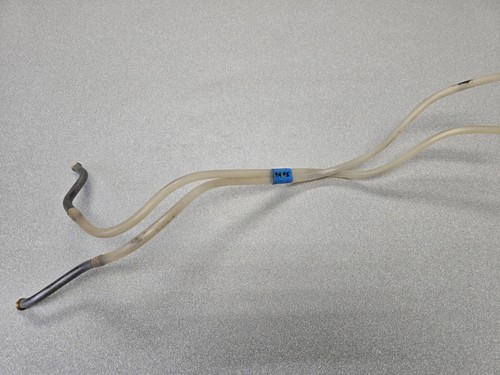 PAIR USED ORIGINAL PORSCHE 914 914-6 BRAKE MASTER CYLINDER INTAKE TUBES #5 - Picture 9 of 10
