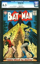 Batman 167 CGC 6.5 -- 1964 -- Zero Hour. Infantino Anderson Moldoff #0948502001