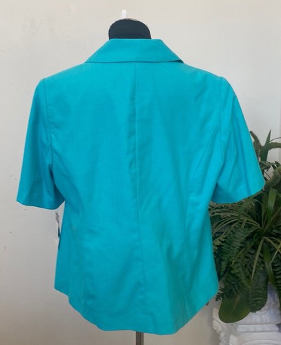 NWT R. Q. T Women’s Clear Water Polyester Blend Blazer Jacket Size 16W, 56.99 - Picture 4 of 6