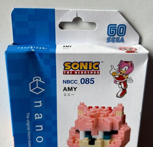 NANOBLOCK Lot Of 2 Sonic DR.EGGMAN (NBCC_083) And AMY (NBCC_085) MINI BRICKS - Picture 3 of 3