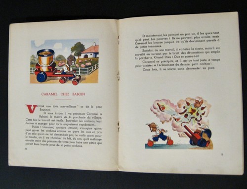 Caramel Les malheurs G. Sabran Ed. G.P. 1948 BE - Foto 3 di 3