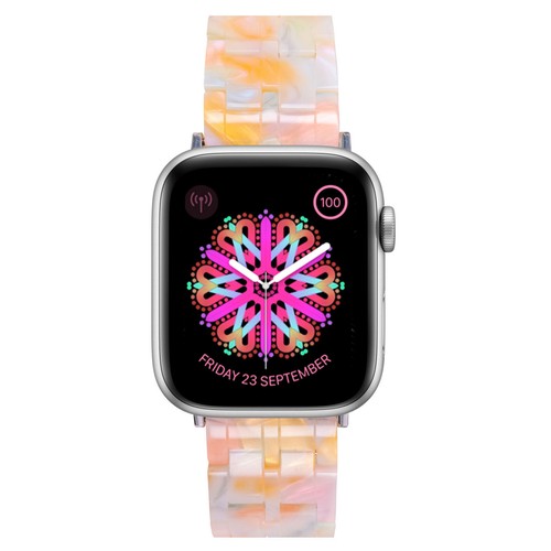 Strap Resin iWatch Band For Apple Watch 9 8 7 6 5 4 3 SE Ultra 38/40/41/44/45mm - 第 5/43 張圖片