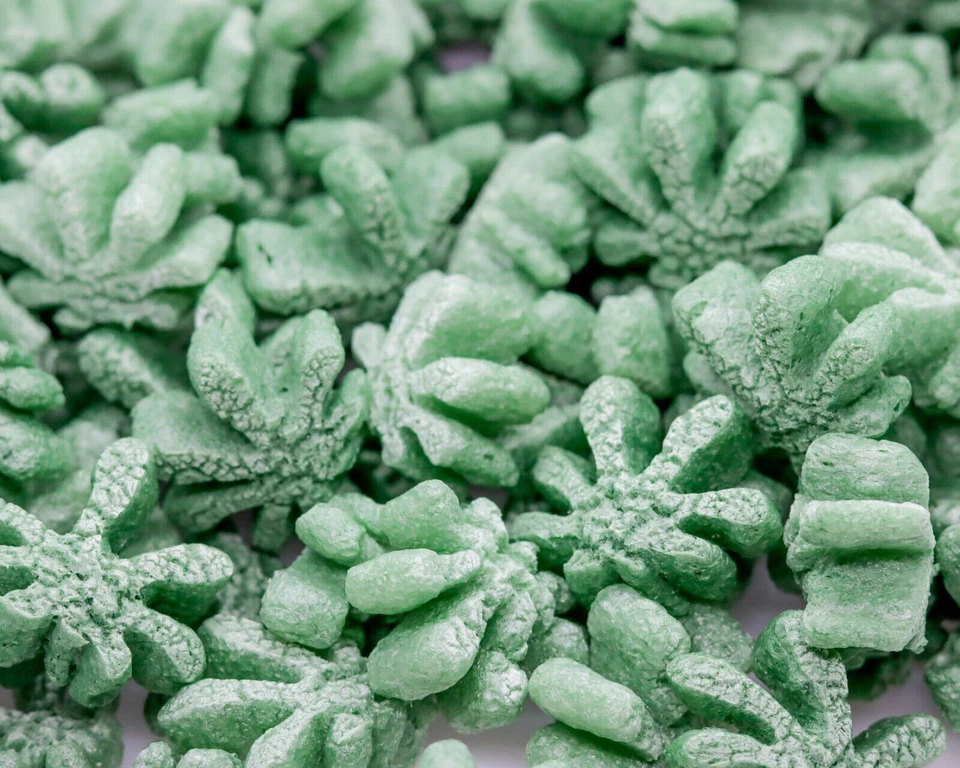 FunPak Packing Peanuts Marijuana Leaf Shape 1.5 cu ft Compostable Biodegradable - Image 3 of 3