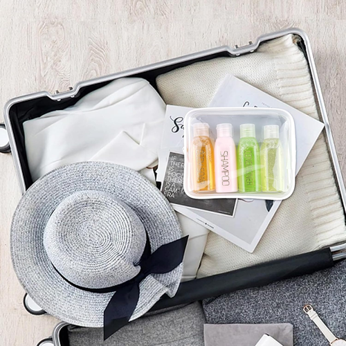 Leakproof Squeeze Bottles Travel Kit - 4pc 3.4 oz TSA Approved for Shampoo,,, - Picture 6 of 12