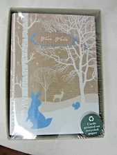 Outdoor Scene with Animals - Christmas Cards - 10 Cards & Envelopes