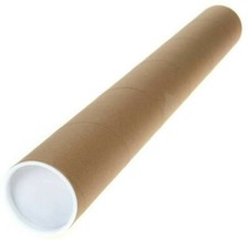 Mailing Tubes with Plastic Caps Plugs Lids 3" Diameter For Fireworks Pyro Tubes