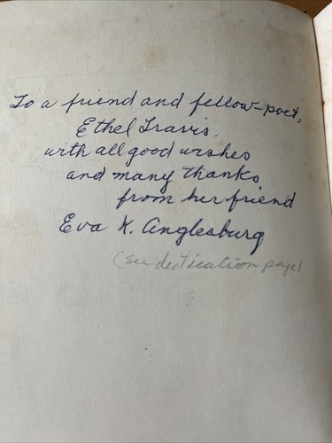 Prairie Poets III by Pasque *SIGNED Eva Anglesburg To Ethel Travis 1966 - Picture 3 of 23