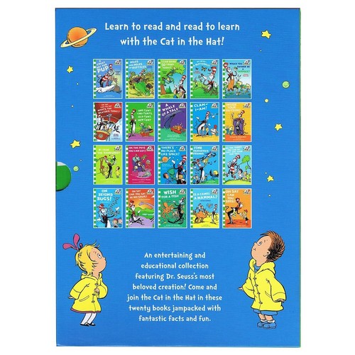 The Cat In The Hats Learning Library 20 Books Boxset By Dr. Seuss NEW Paperback - Picture 4 of 4