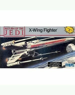 Regreso del Jedi de Estrella Wars Vintage 1989 12 'X-wing Fighter Modelo edificio KF S Regreso del Jedi de Estrella Wars Vintage 1989 12 'X-wing Fighter Modelo edificio KF S