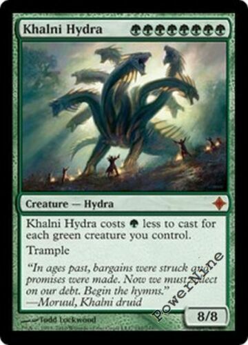 FOIL Khalni Hydra - Green Rise of the Eldrazi Mtg NM L2 - Foto 1 di 1