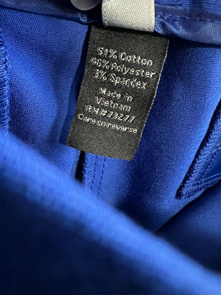 Apt 9 The Torie Capri Mujer Talla 12 Eléctrico Azul Capris Ajuste Moderno Elastizado Nuevo con Etiquetas Foto 3 de 4