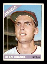 1966 Topps #340 Dean Chance VG/VGEX Angels 557775