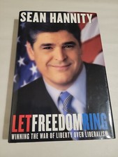 Signed  Sean Hannity, Let Freedom Ring,2002, DJ 