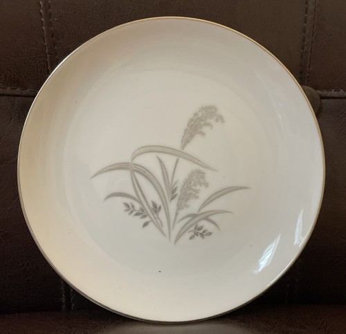 Set of 6 Wentworth Eternal Shape Silver Wheat Bread/ Dessert Plates 6 1/2” Japan - Picture 7 of 13