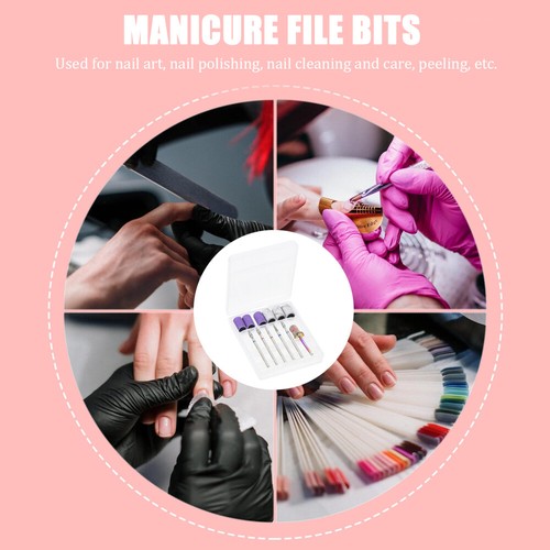 Ensemble Doutils De Manucure Bébé Morceaux Lime meilleur À Ongles Têtes Polissage