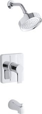 Kohler Singulier Bath and Shower Valve Trim -TLS10446-4-CP
