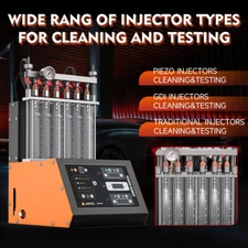 ANCEL ANJ600 Ultrasonic Fuel Injector Cleaner & Tester For GDI FSI EFI Injectors