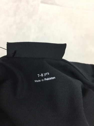 Girl's NBA LA Lakers Cropped T-Shirt M&S Black Logo Stretchy Pullover New F1 - Picture 17 of 37
