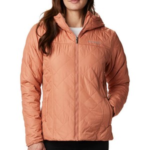 columbia copper crest hooded quilted jacket