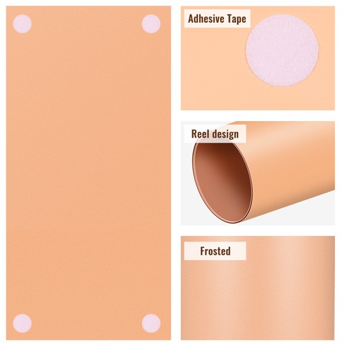 Backdrop Set Frosted Props Photography Background Cloth PVC Plate - Afbeelding 12 van 12