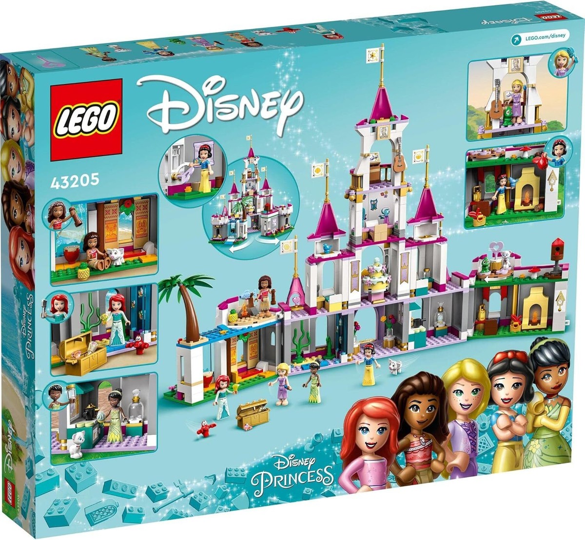 ふぃろ LEGO DISNEY 43205 ULTIMATE ADVENTURE CASTLE PRINCESS MINI