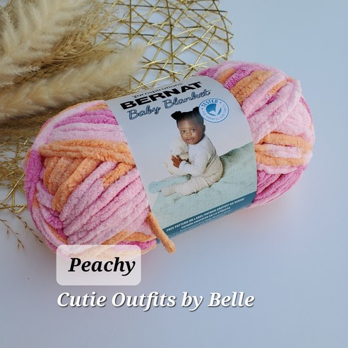 Bernat Baby Blanket Yarn, SMALL Ball 3.5oz/100g Polyester Crochet Knitting Yarn - Picture 32 of 32